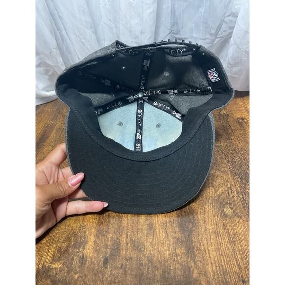 NEW ERA NY GIANTS CRAFTED IN USA flag patch 9FIFTY SNAPBACK HAT GRAY CAP NFL - Picture 6 of 10